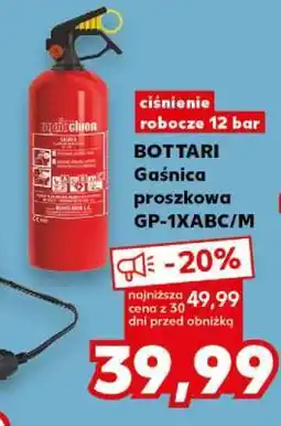 Kaufland BOTTARI Gaśnica proszkowa GP-1XABC/M oferta