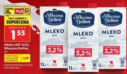 Biedronka Mleko UHT 3,2% Mleczna Dolina, 1l oferta
