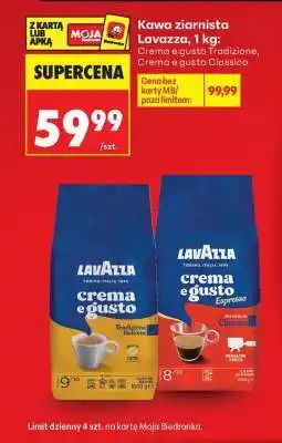 Biedronka Kawa ziarnista Lavazza, 1 kg oferta