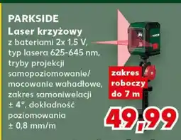 Kaufland Parkside Laser krzyżowy oferta