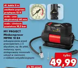Kaufland MY PROJECT Minikompresor MPMK 10 E4 oferta