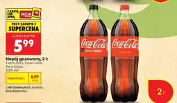 Biedronka Napój gazowany, 2 l: Coca-Cola, Coca-Cola Zero Cukru oferta