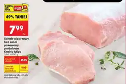 Biedronka Schab wieprzowy bez kości pakowany próżniowo Kraina Mięs oferta