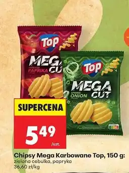 Biedronka Chipsy Mega Karbowane Top, 150 g oferta