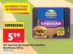Biedronka Ser topiony do burgerów cheddar Hochland, 150 g oferta