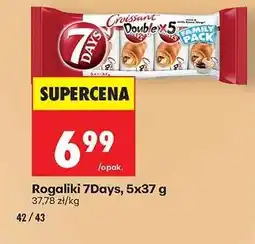 Biedronka Rogaliki 7Days, 5x37 g oferta