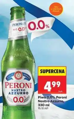 Biedronka Piwo 0,0% Peroni Nastro Azzurro, 330 ml oferta
