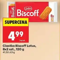 Biedronka Ciastka Biscoff Lotus, 8x2 szt., 120 g oferta