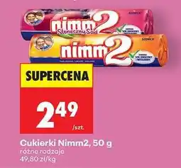 Biedronka Cukierki Nimm2, 50 g oferta