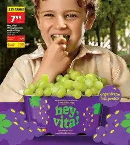 Biedronka Hey, vita! Winogrono białe, opak. 500 g oferta