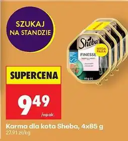 Biedronka Karma dla kota Sheba 4x85 g oferta