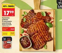 Biedronka Karkówka grillowa w marynacie paprykowej Czas na Grill oferta