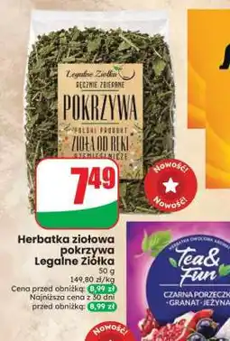 Dino Herbatka ziołowa pokrzywa Legalne Ziółka oferta