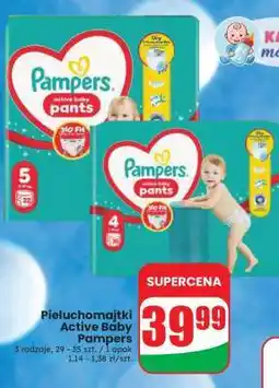 Dino Pieluchomajtki Active Baby Pampers oferta