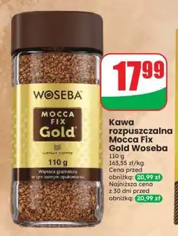 Dino Kawa rozpuszczalna Mocca Fix Gold Woseba oferta