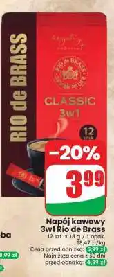Dino Napój kawowy 3w1 Rio de Brass oferta