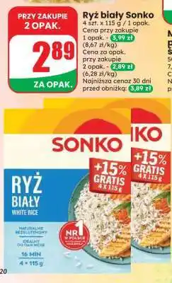 Dino Ryż biały SONKO oferta