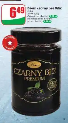 Dino Dżem czarny bez Bifix oferta