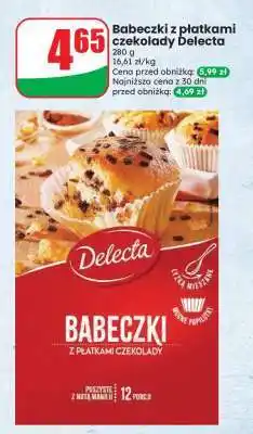 Dino Babeczki z płatkami czekolady Delecta oferta