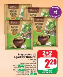 Dino Przyprawa do ogórków Natural oferta