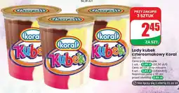 Dino Lody kubek czterosmakowy Koral oferta