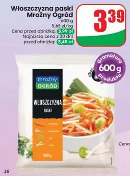 Dino Włoszczyzna paski Mroźny Ogród oferta