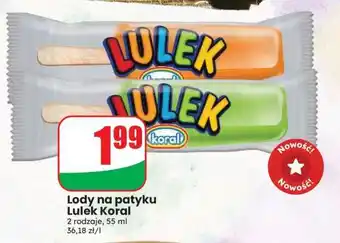 Dino Lody na patyku Lulek Koral oferta
