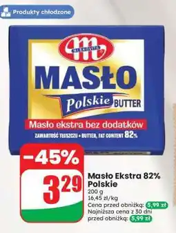 Dino Masło ekstra 82% Polskie oferta