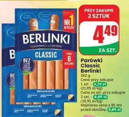 Dino Parówki Classic Berlinki oferta