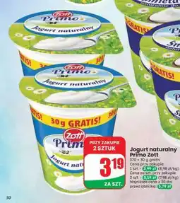 Dino Jogurt naturalny PRIMO ZOTT oferta