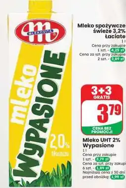Dino Mleko UHT 2% Wypasione oferta