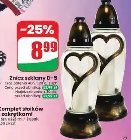 Dino Znicz szklany D-5 oferta