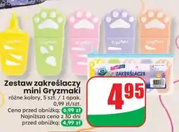 Dino ZESTAW ZAKREŚLACZY MINI GRYZMAKI oferta