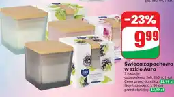 Dino Świeca zapachowa w szkle Aura oferta