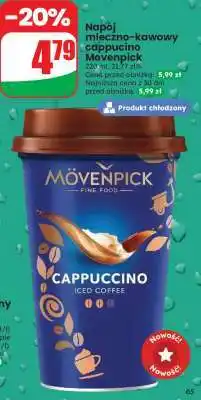 Dino Napój mleczno-kawowy cappucino Movenpick oferta