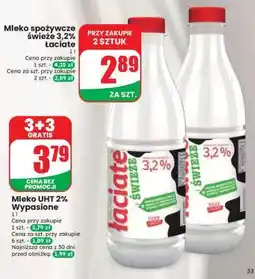 Dino Mleko spożywcze świeże 3,2% Łaciate oferta