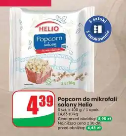 Dino Popcorn do mikrofalí solony Helio oferta