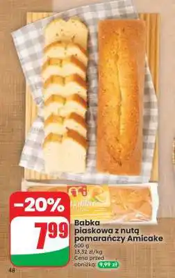 Dino Babka piaskowa z nutą pomarańczy Amicake oferta