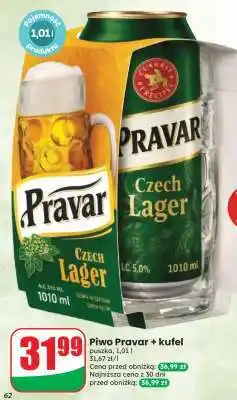 Dino Piwo Pravar + kufel oferta