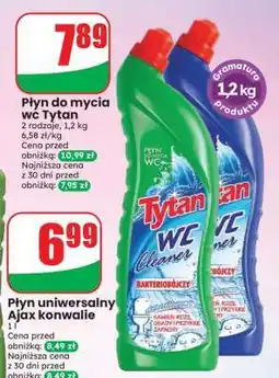Dino Płyn do mycia WC Tytan oferta