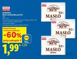 Lidl Masło Z Polskiej Mleczarni 82% oferta
