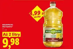 Lidl WIELKOPOLSKI Olej rzepakowy oferta