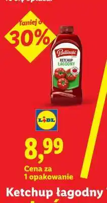 Lidl Ketchup łagodny oferta