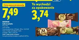 Lidl MAGNUM Lody na patyku oferta