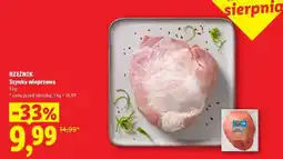 Lidl RZEŹNIK Szynka wieprzowa oferta