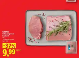 Lidl RZEŹNIK Schab wieprzowy bez kości oferta