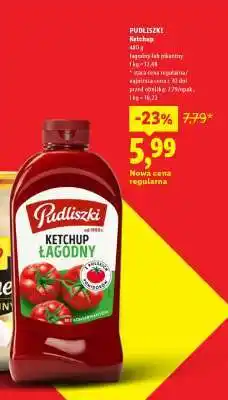 Lidl PUDLISZKI Ketchup oferta