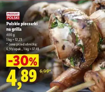 Lidl Polskie pieczarki na grilla oferta
