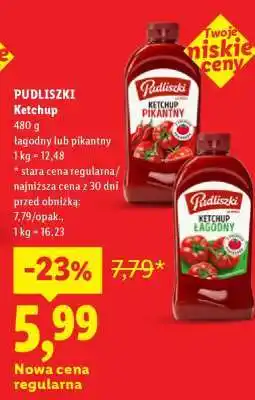 Lidl PUDLISZKI Ketchup oferta