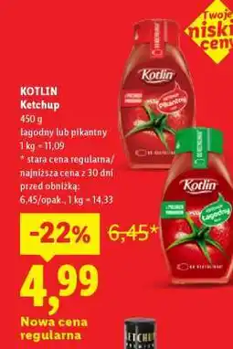 Lidl KOTLIN Ketchup oferta